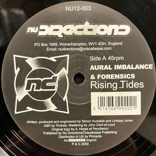 Aural Imbalance & Forensics - Rising Tides / Genetic Sequence (12")
