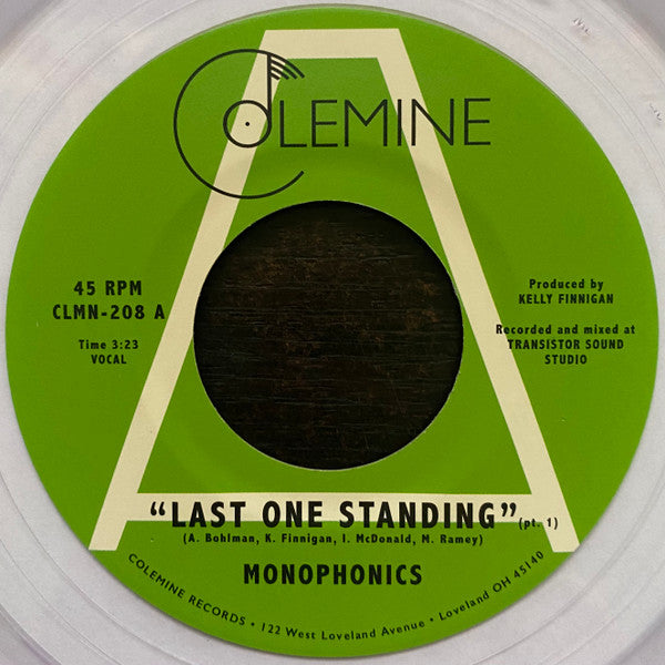 Monophonics - Last One Standing (7", Single, Ltd, Cle)