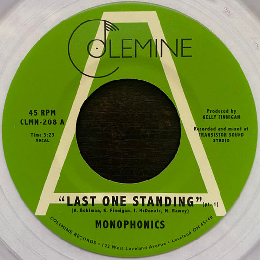 Monophonics - Last One Standing (7", Single, Ltd, Cle)