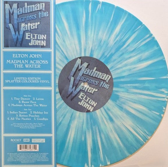 Elton John - Madman Across The Water (LP, Album, Ltd, RE, Blu)