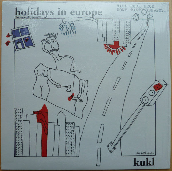 Kukl - Holidays In Europe (The Naughty Nought) (LP, Album, RE, RM, RP, DMM)