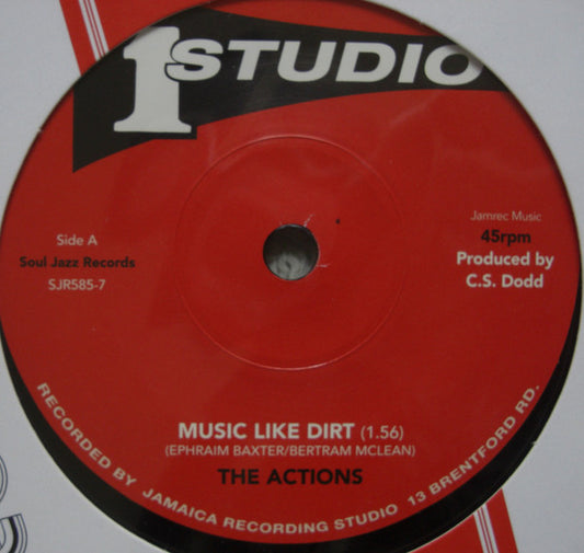 The Lyrics / The Tonettes* - Music Like Dirt / I Give It To You (7", Single, RE)