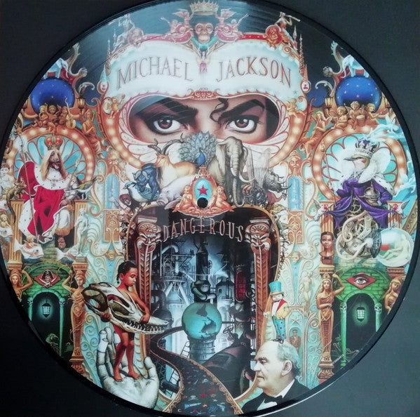 Michael Jackson - Dangerous (2xLP, Album, Pic, RE)