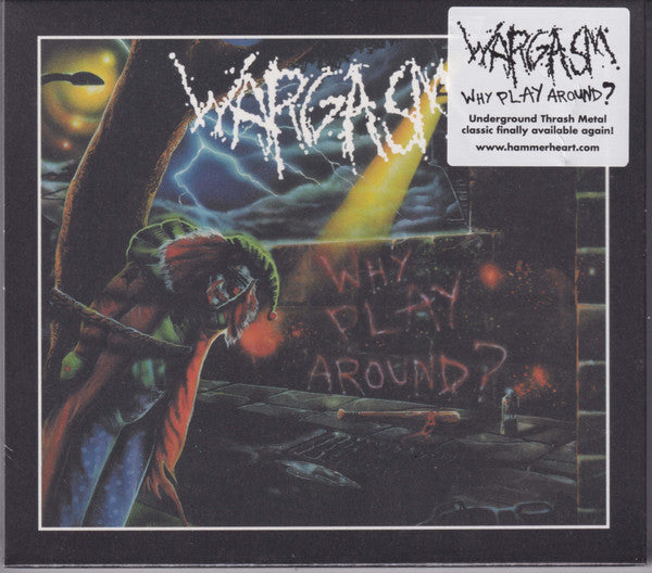 Wargasm - Why Play Around? (CD, Album, RE, RM)