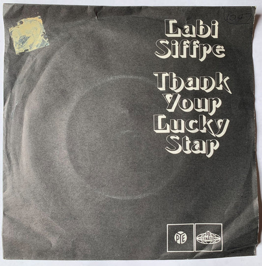 Labi Siffre - Thank Your Lucky Star (7", Single, 4-P)