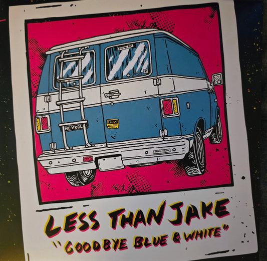 Less Than Jake - Goodbye Blue & White (LP, Comp, Ltd, Num, Bab)