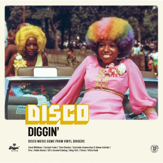 Various - Disco Diggin': Disco Music Gems From Vinyl Diggers (LP, Comp, RM)