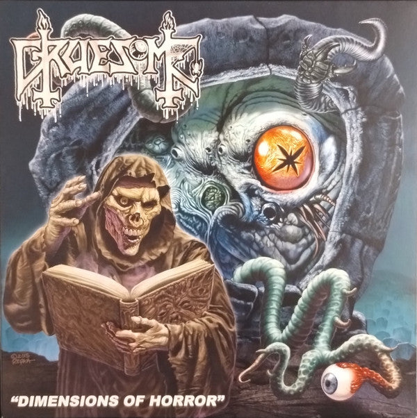 Gruesome (5) - Dimensions Of Horror (12", EP, Ltd, Ora)