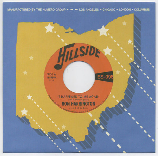 Ron Harrington With Bob & Ellis - It Happened To Me Again (7", RE)