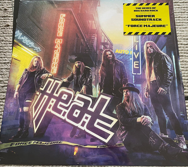 H.E.A.T - Force Majeure (LP, Album, Ltd, Yel)