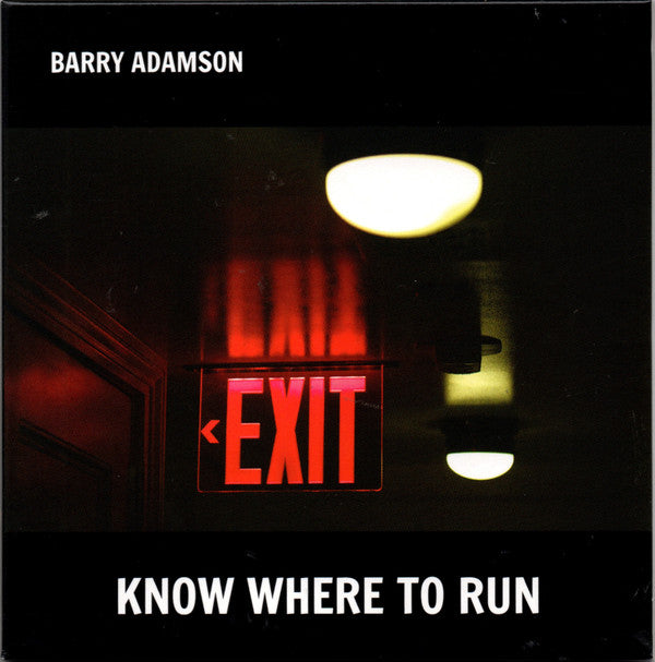 Barry Adamson - Know Where To Run (CD, Album, RE)