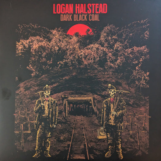 Logan Halstead - Dark Black Coal (LP, Album)