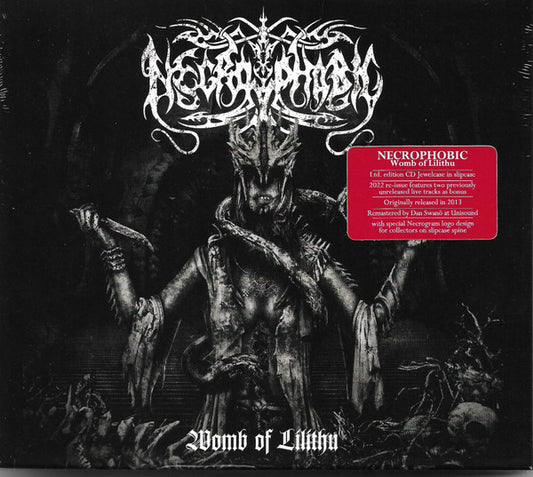 Necrophobic - Womb Of Lilithu (CD, Album, Ltd, RE, RM, Sli)