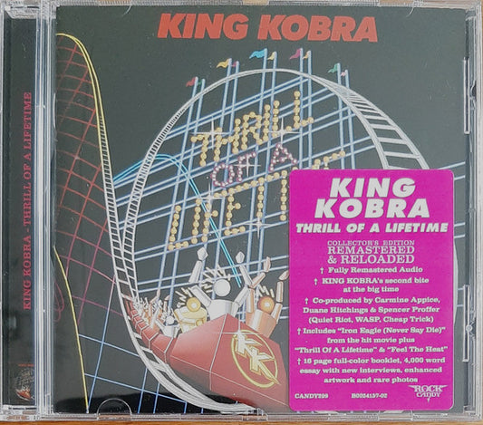 King Kobra (4) - Thrill Of A Lifetime (CD, Album, RE, RM)