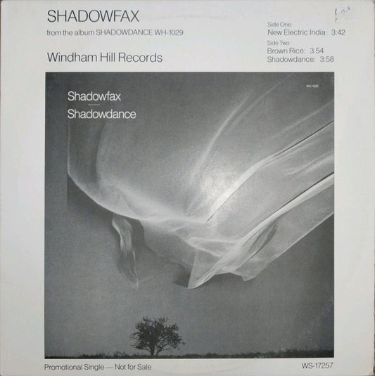 Shadowfax - New Electric India (12", Single, Promo)