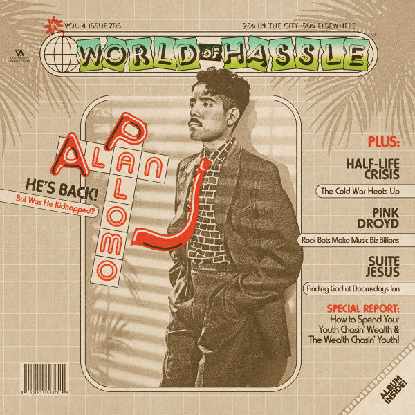 Alan Palomo - World Of Hassle (CD, Album, Ltd)