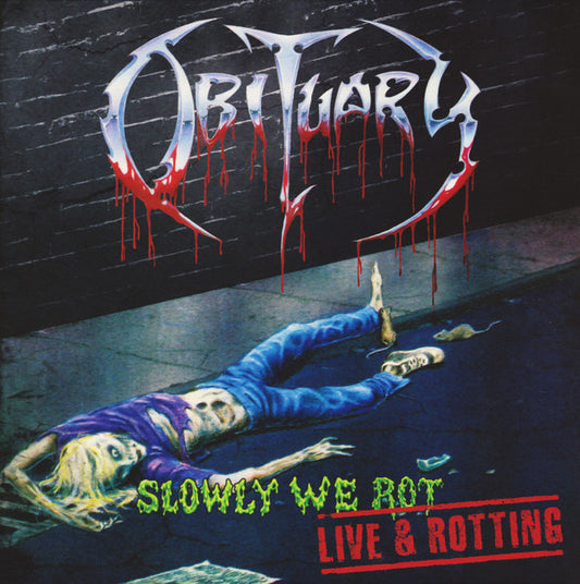 Obituary - Slowly We Rot - Live & Rotting (LP, Gre)
