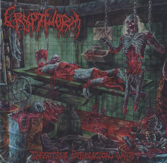 Cryptworm (2) - Infectious Pathological Waste  (CD, Album)