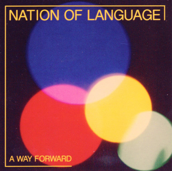 Nation Of Language - A Way Forward (CD, Album)