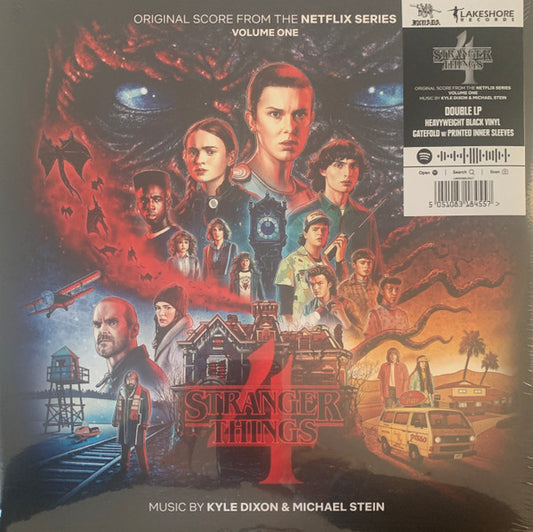 Kyle Dixon (2), Michael Stein (9) - Stranger Things 4  - Volume One (Original Score From The Netflix Series) (2xLP, Album)