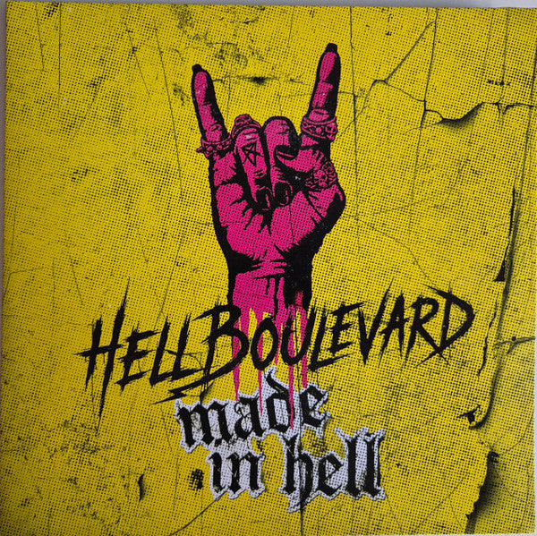 Hell Boulevard - Made In Hell (LP, Album, Yel)
