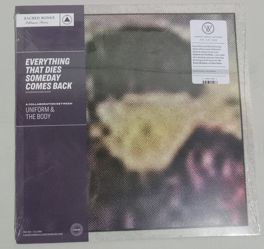 Uniform (5), The Body (3) - Everything That Dies Someday Comes Back (LP, Album, Sil)