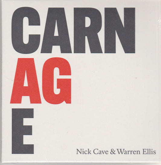 Nick Cave & Warren Ellis - Carnage (CD, Album)