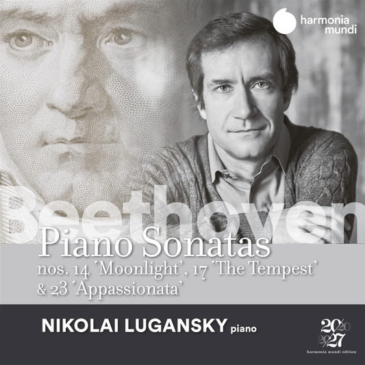 Beethoven*, Nikolai Lugansky - Piano Sonatas: Nos 14 "Moonlight", 17 "The Tempest" & 23 "Appassionata" (CD)