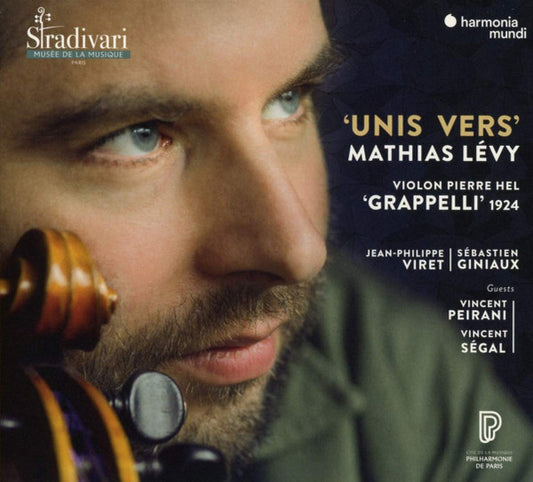 Mathias Lévy, Jean-Philippe Viret, Sébastien Giniaux Guests Vincent Peirani, Vincent Ségal* - Unis Vers (CD, Album)