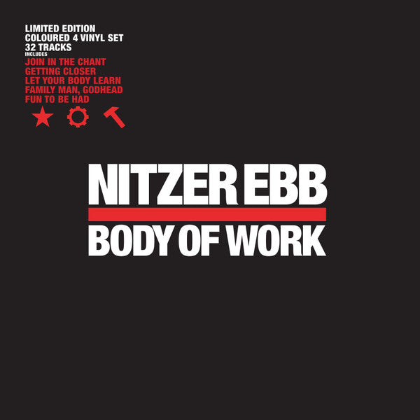 Nitzer Ebb - Body Of Work  (2xLP, Whi + 2xLP, Red + Comp, Ltd, RE, RM)