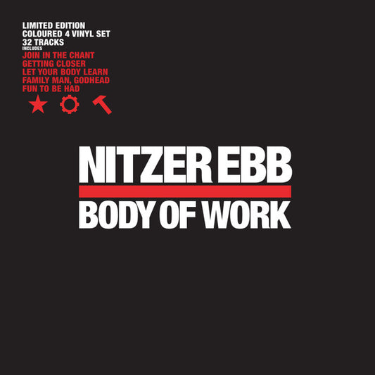 Nitzer Ebb - Body Of Work  (2xLP, Whi + 2xLP, Red + Comp, Ltd, RE, RM)