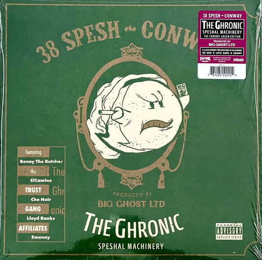 38 Spesh, Conway (6), Big Ghost LTD - The Ghronic: (Speshal Machinery) (LP, Album, Ltd, S/Edition, Gre)