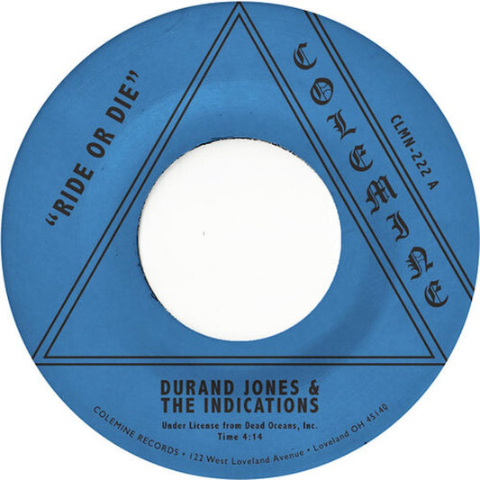 Durand Jones & The Indications - Ride Or Die / More Than Ever (7", Single)