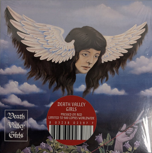 Death Valley Girls - Sisters Of The Moon / Fire And Brimstone (7", Single, Ltd, Red)