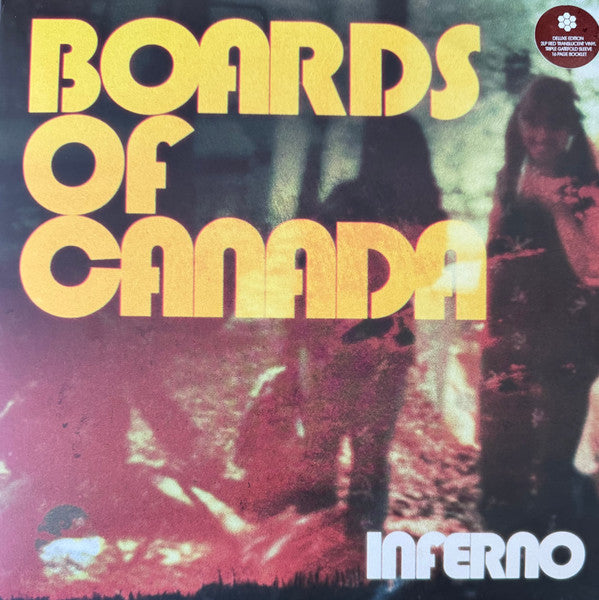 Boards Of Canada - Inferno (2xLP, Album, Red + Flexi, 8", Shape, S/Sided + Dlx)