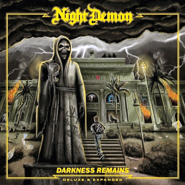 Night Demon - Darkness Remains (LP, Album, Dlx, RE, RM, Red)