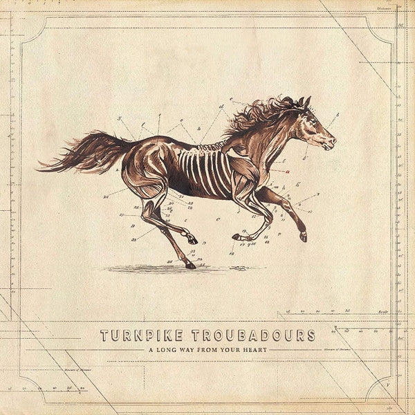 Turnpike Troubadours - A Long Way From Your Heart (2xLP, Album)