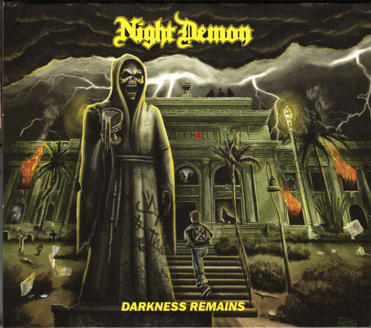 Night Demon - Darkness Remains (CD, Album, RE, RM, Del)
