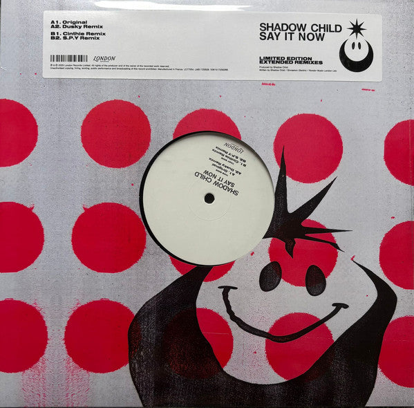 Shadow Child - Say It Now (Remixes) (12", Ltd)