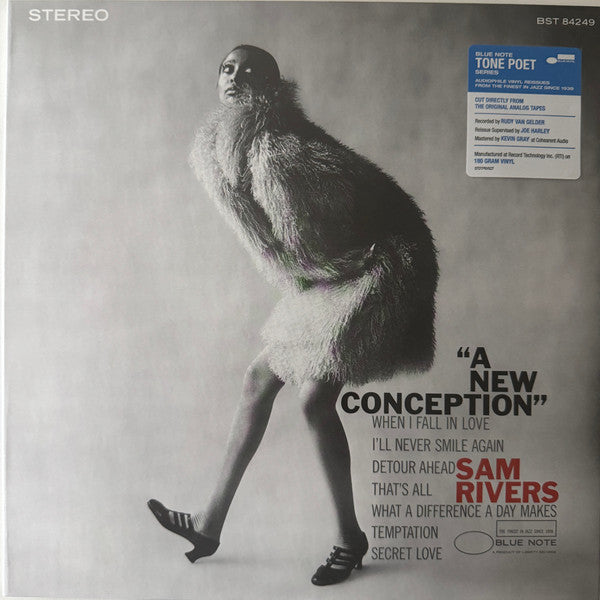 Sam Rivers - A New Conception (LP, Album, RE, Gat)