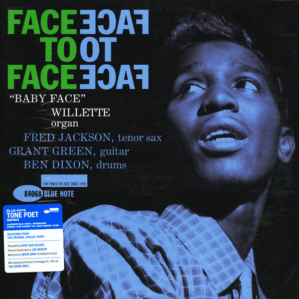 "Baby Face" Willette* - Face To Face (LP, Album, RE, 180)