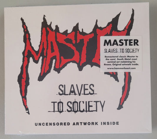 Master (2) - Slaves To Society (CD, Album, RM, Sli)