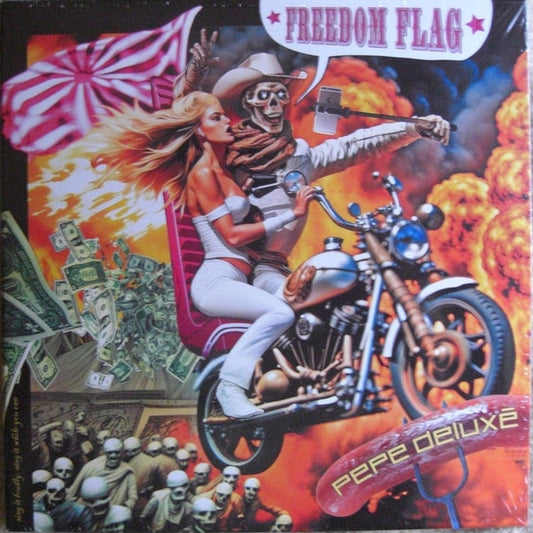 Pepe Deluxé - Freedom Flag / From The Mouth Of Elmer McCurdy (7", Single, Ltd)