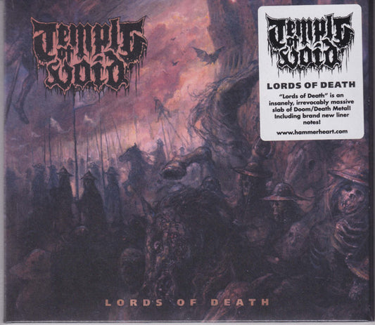 Temple Of Void - Lords Of Death (CD, Album, RE, Dig)