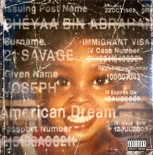 21 Savage - American Dream (2xLP, Album)