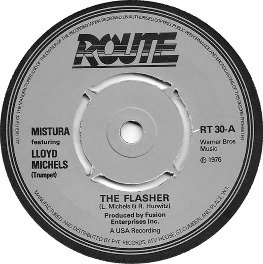 Mistura (2) Featuring Lloyd Michels - The Flasher (7", Single, 4-P)