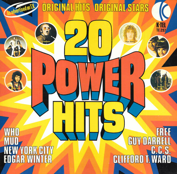 Various - 20 Power Hits (LP, Comp, Yel)