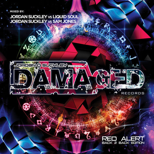 Jordan Suckley, Liquid Soul (3) & Sam Jones (19) - Jordan Suckley Presents.. Damaged Records Red Alert (Back 2 Back Edition) (2xCD, Comp, Mixed)
