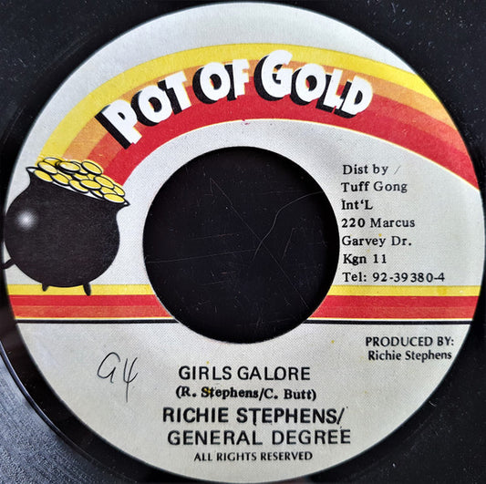Richie Stephens & General Degree - Girls Galore (7")