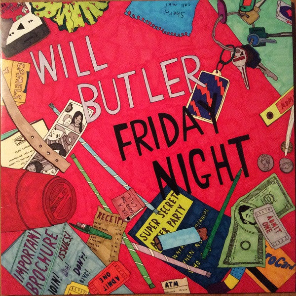 Will Butler* - Friday Night (LP, Album)
